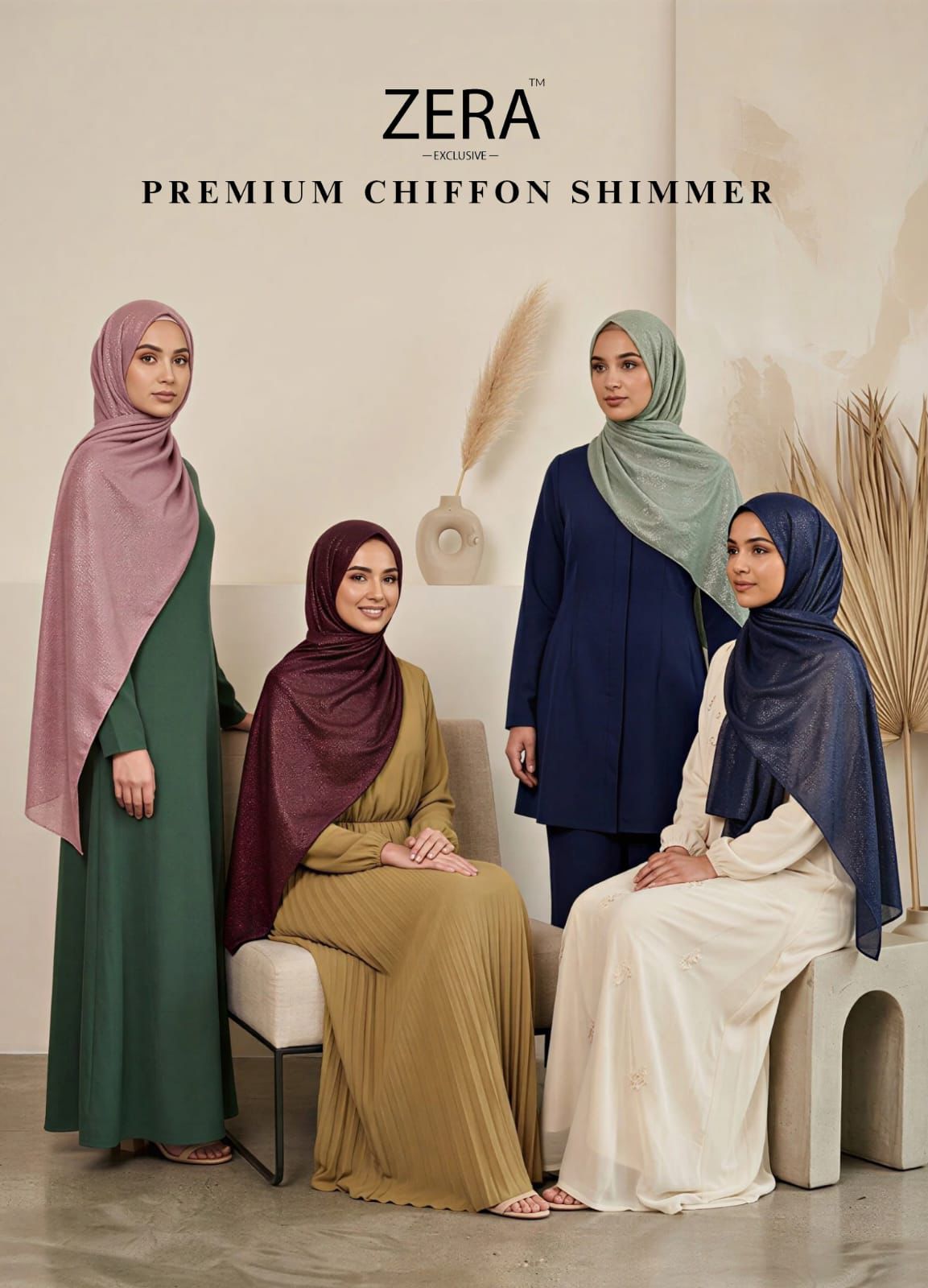 ZERA CHIFFON SHIMMER